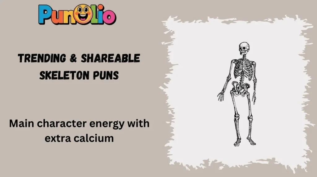 Trending & Shareable Skeleton Puns