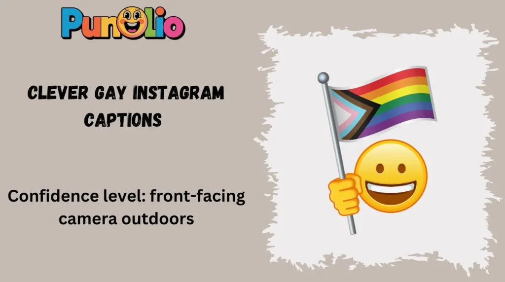 Clever Gay Instagram Captions 