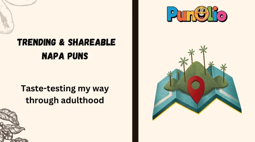 Trending & Shareable Napa Puns 