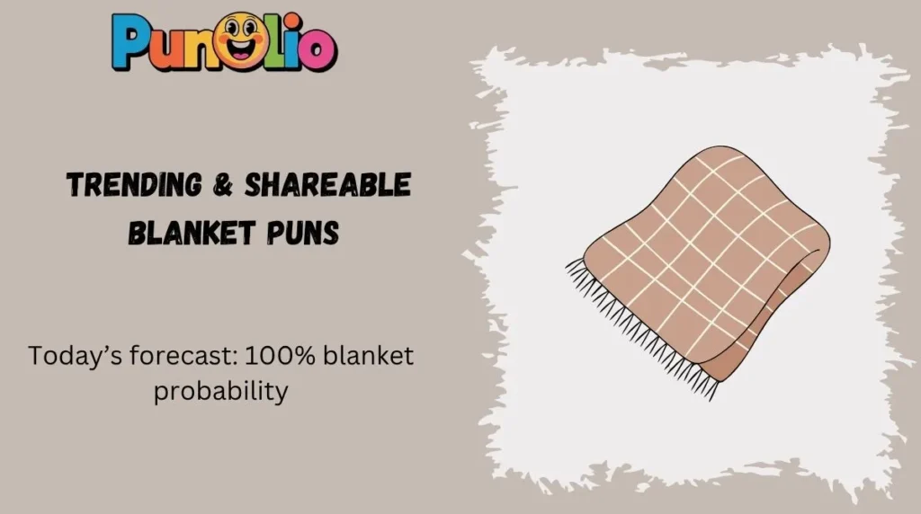 Trending & Shareable Blanket Puns 