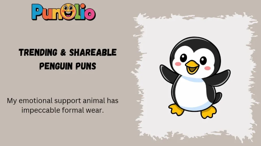 Trending & Shareable Penguin Puns