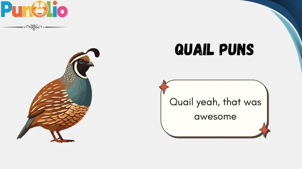 Quail Puns