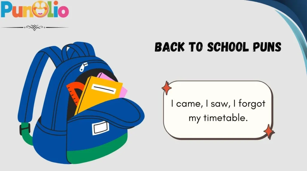 Back to School Puns
