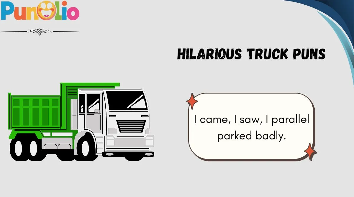 Hilarious Truck Puns